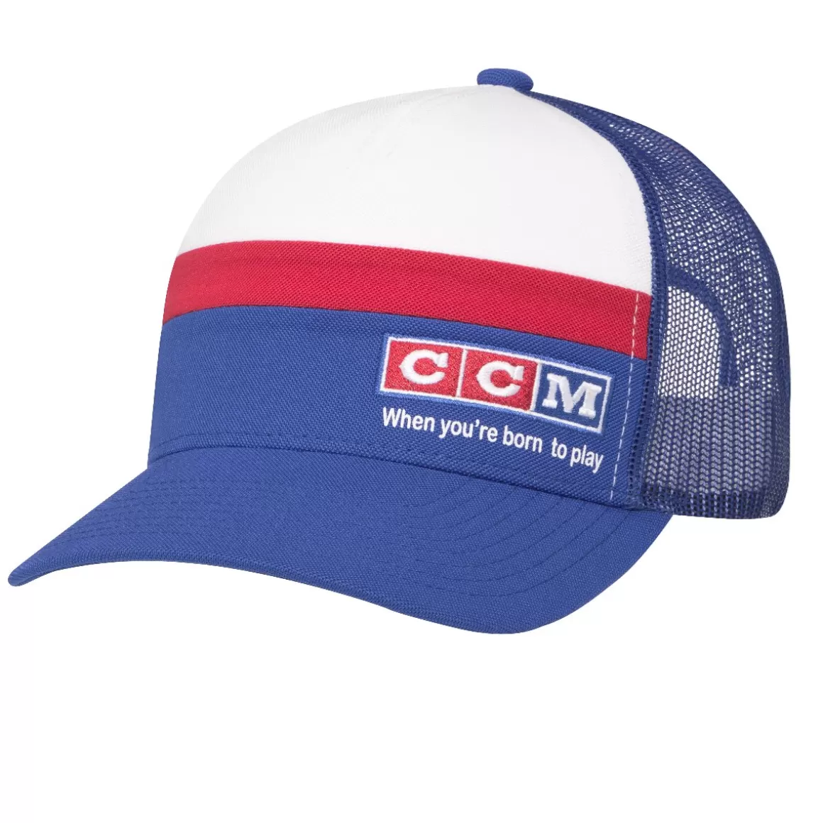 Hockey Caps Ccm | CCM Cap Retro Born To Play Sr