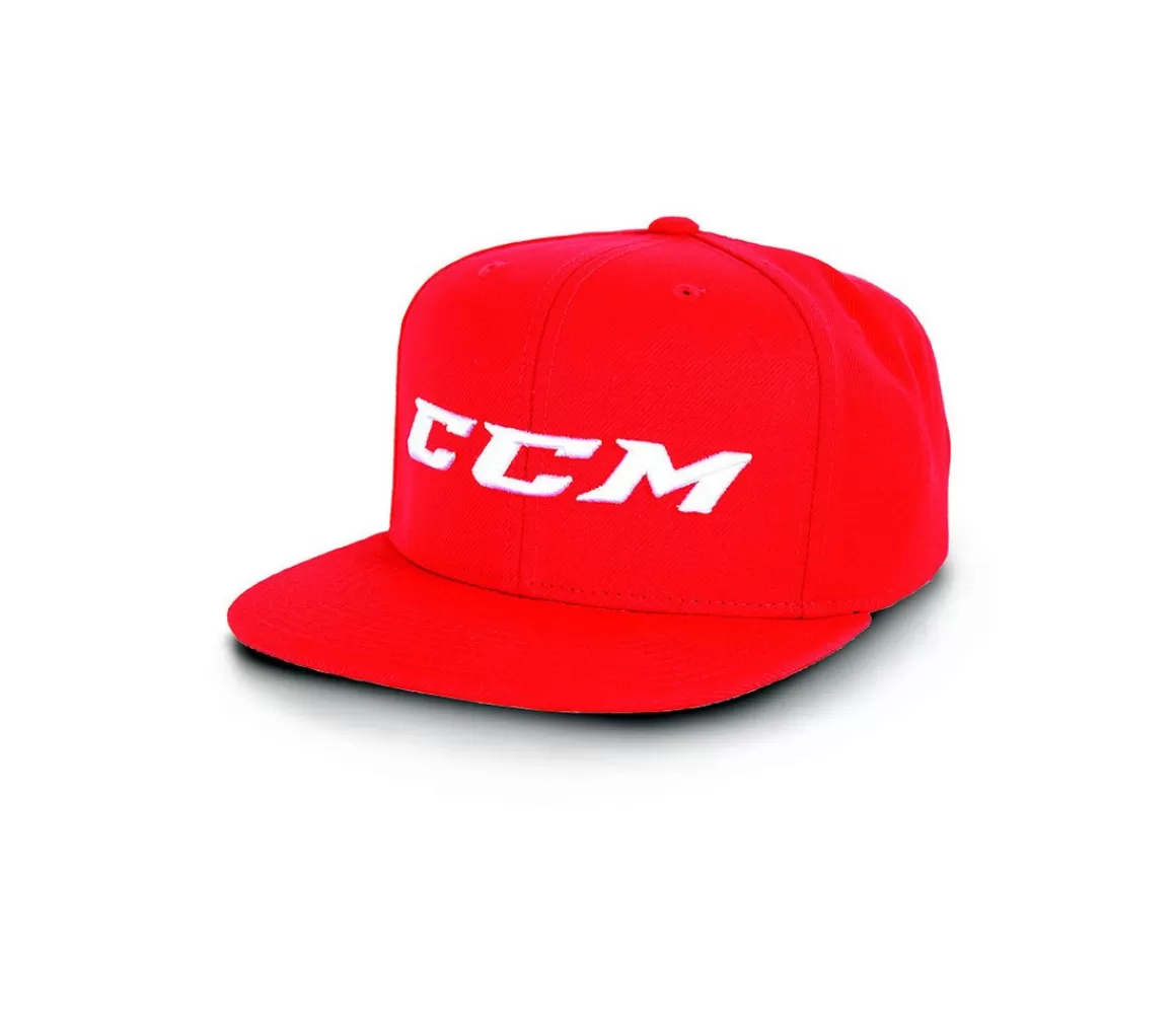 Hockey Caps Ccm | CCM Cap Team Adjustable Yth Red