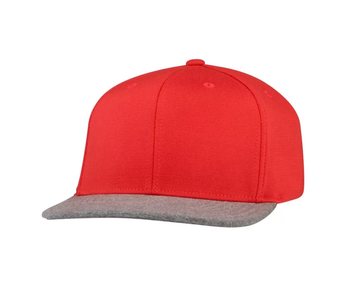 Hockey Caps Ccm | CCM Cap Team Flatbrim Snapback Red