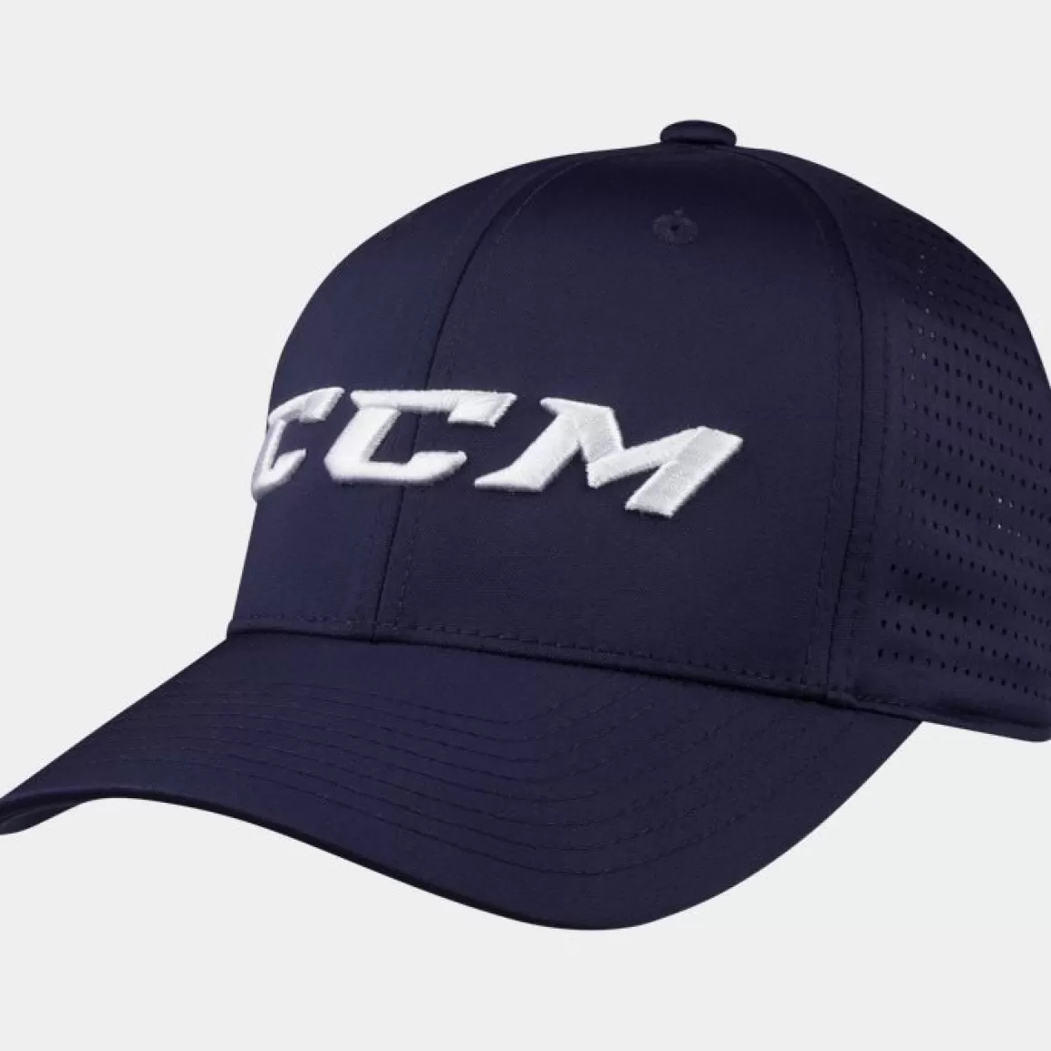 Hockey Caps Ccm | CCM Cap Team Flexfit Sr Navy