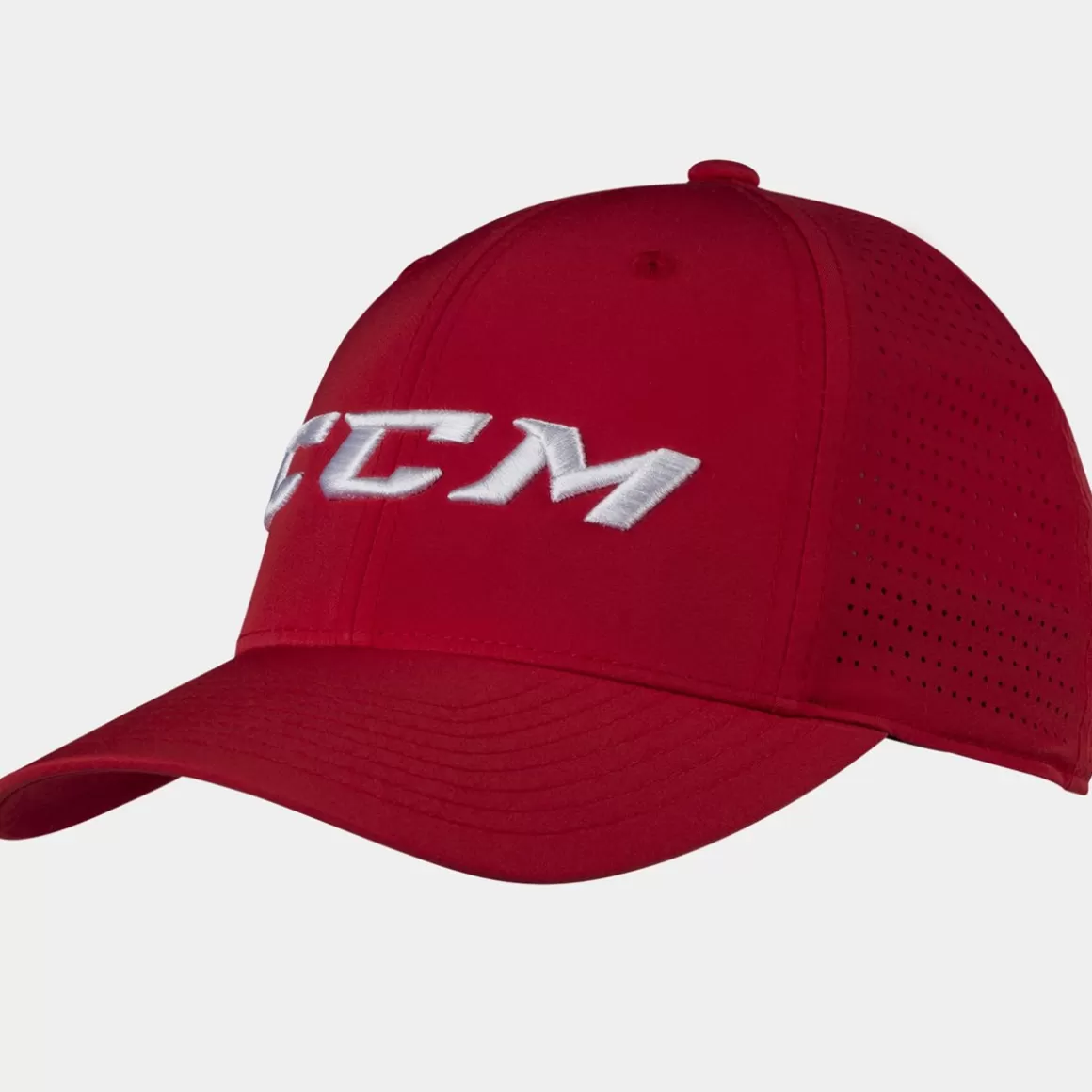 Hockey Caps Ccm | CCM Cap Team Flexfit Sr Red