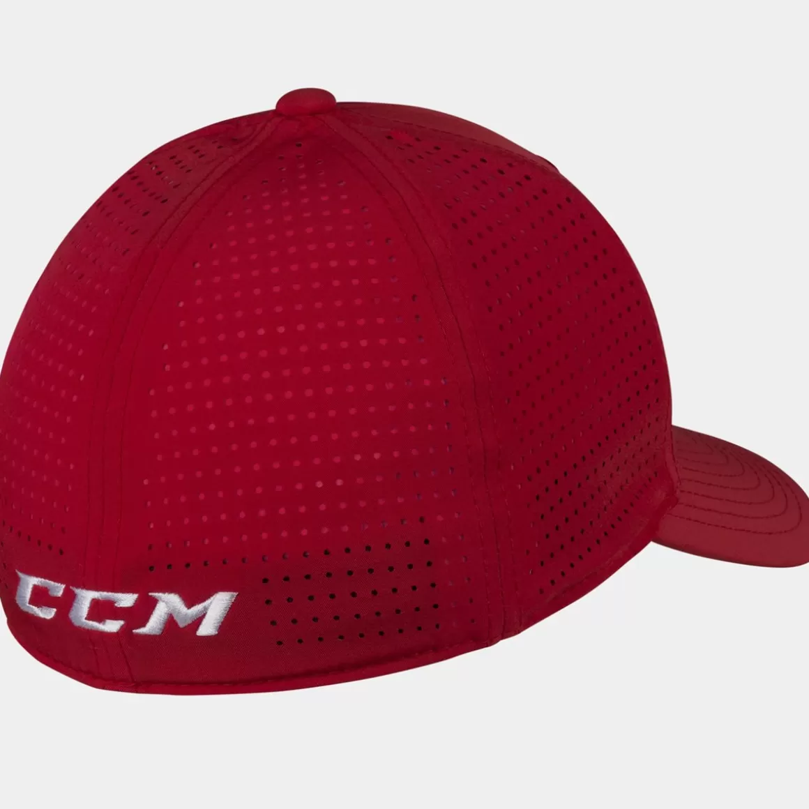 Hockey Caps Ccm | CCM Cap Team Flexfit Sr Red