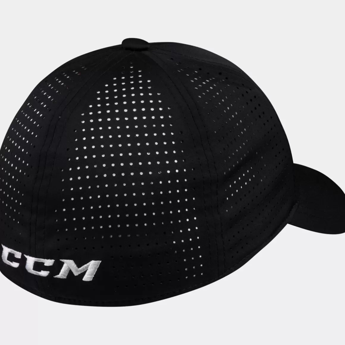 Hockey Caps Ccm | CCM Cap Team Flexfit Sr Svart Black