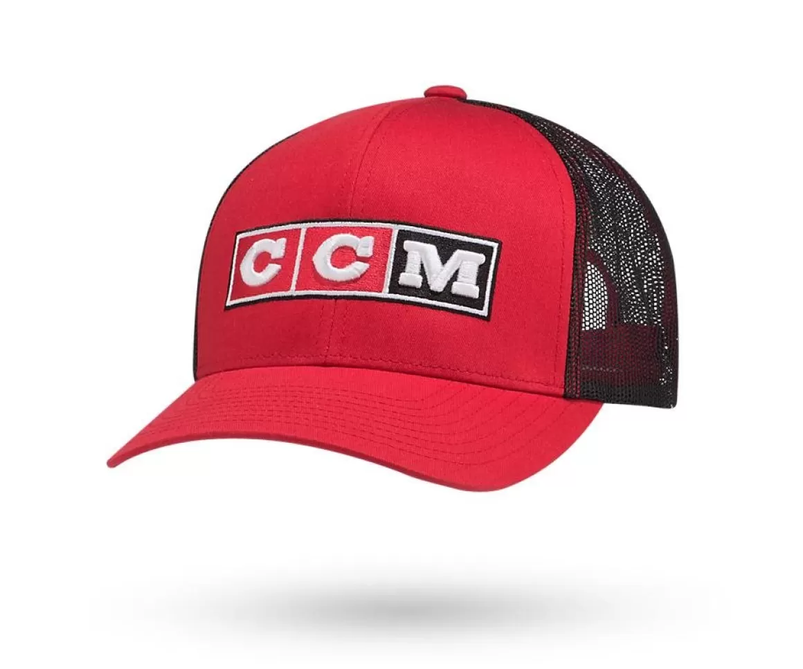 Hockey Caps Ccm | CCM Cap The Flag Meshback Trucker Team