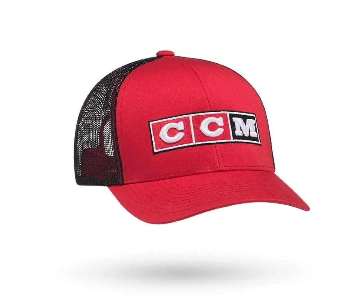 Hockey Caps Ccm | CCM Cap The Flag Meshback Trucker Team