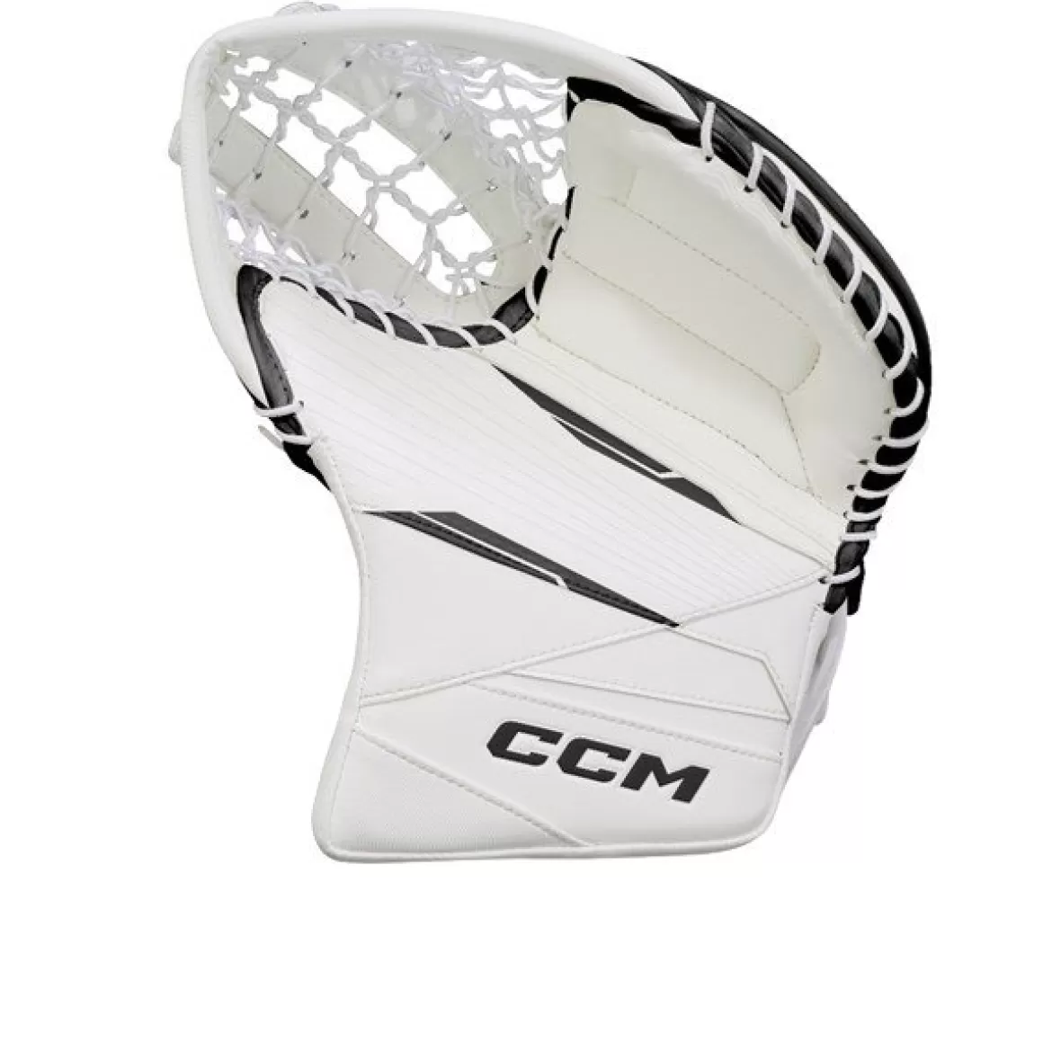 Goalie Catchers Intermediate | CCM Catch Glove Axis 2.9 Int White/Black