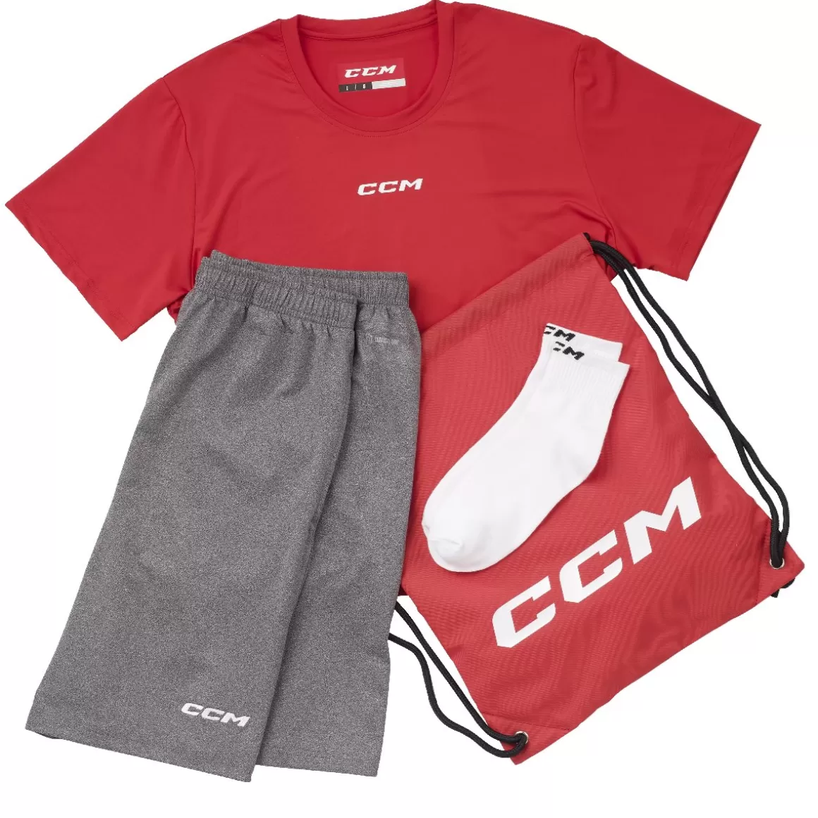 Junior T-Shirts | CCM Dryland Kit Jr Red