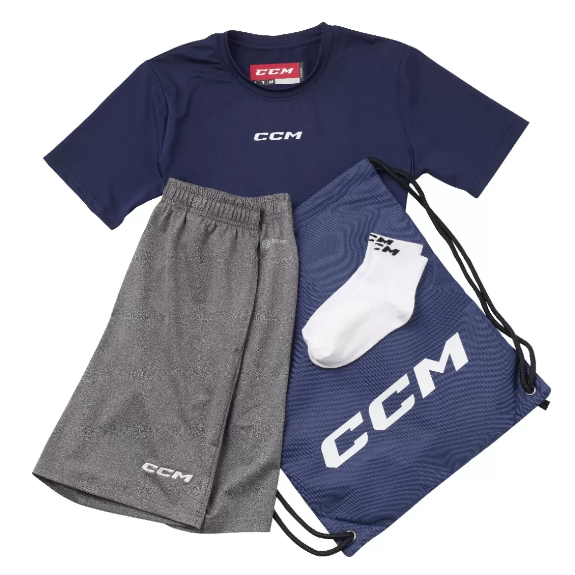 Junior T-Shirts | CCM Dryland Kit Jr Navy