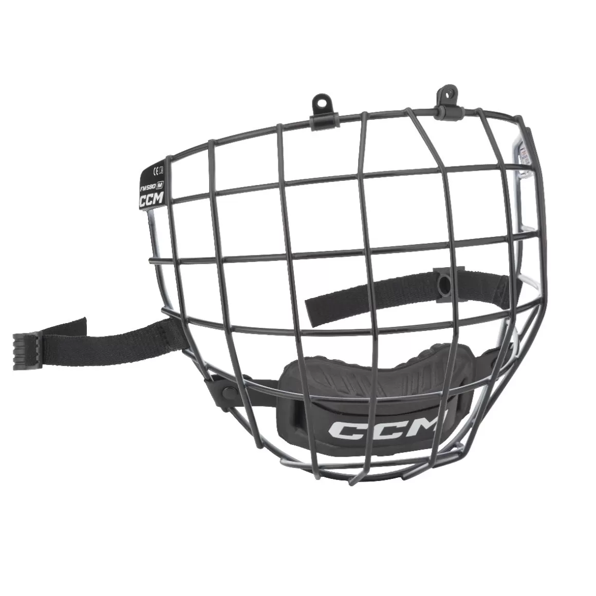 CCM Face Mask 580 Black/White- Face Mask