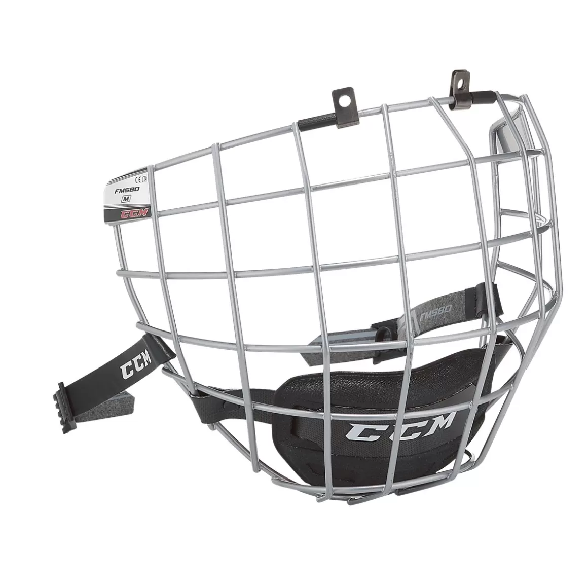 CCM Face Mask 580 Silver- Face Mask