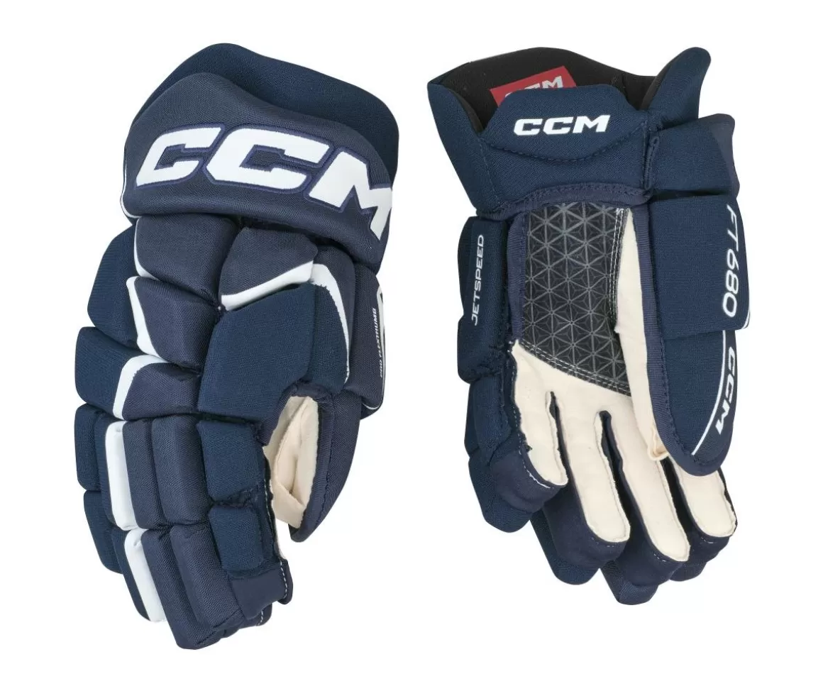 CCM Glove Jetspeed 680 Jr- Hockey Gloves Ccm