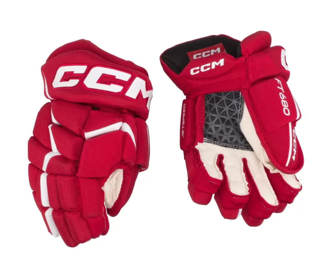 CCM Glove Jetspeed 680 Jr- Hockey Gloves Ccm