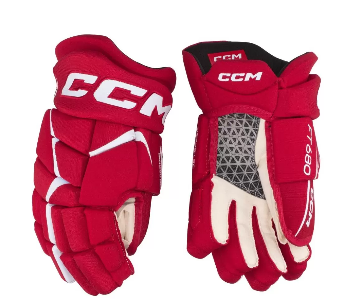 CCM Glove Jetspeed 680 Sr- Hockey Gloves Ccm