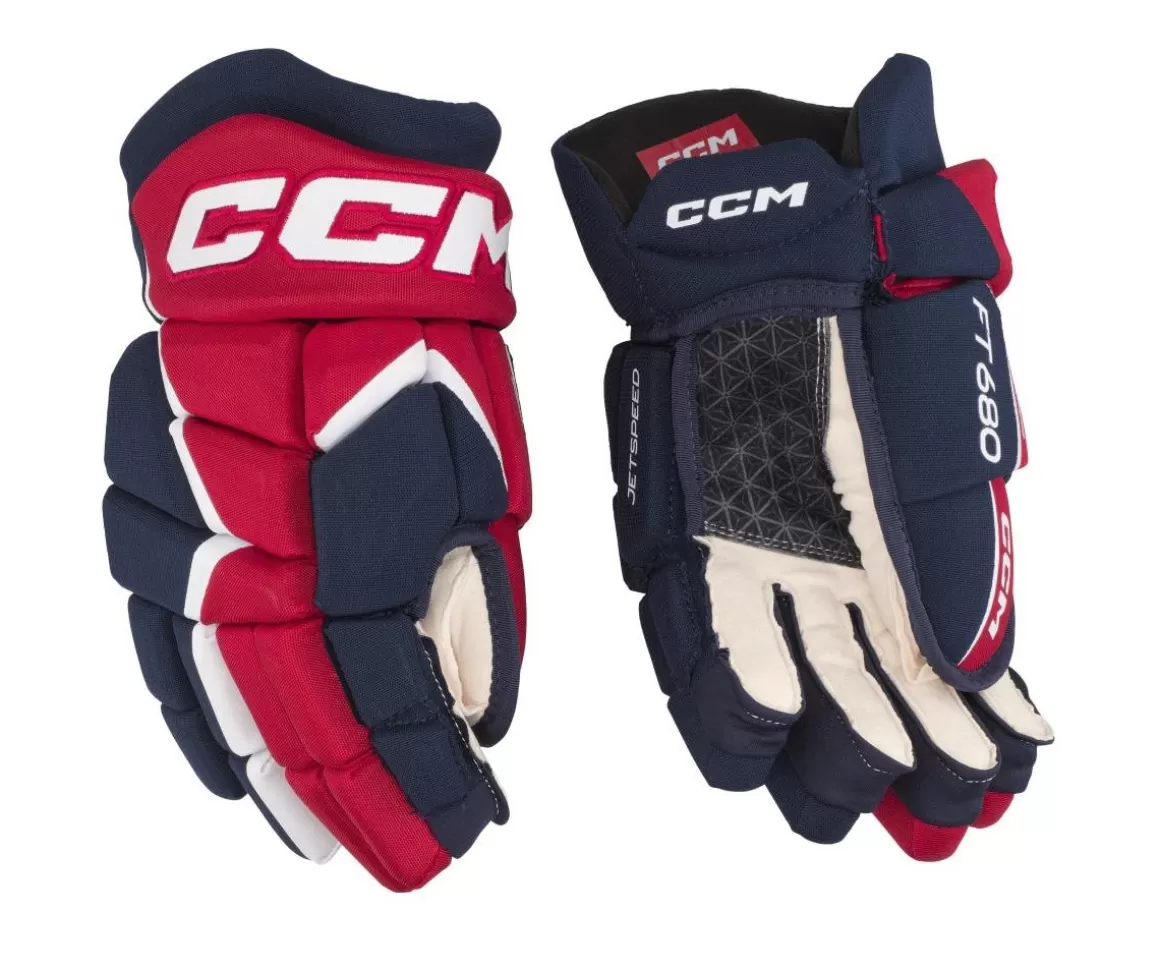 CCM Glove Jetspeed 680 Sr- Hockey Gloves Ccm