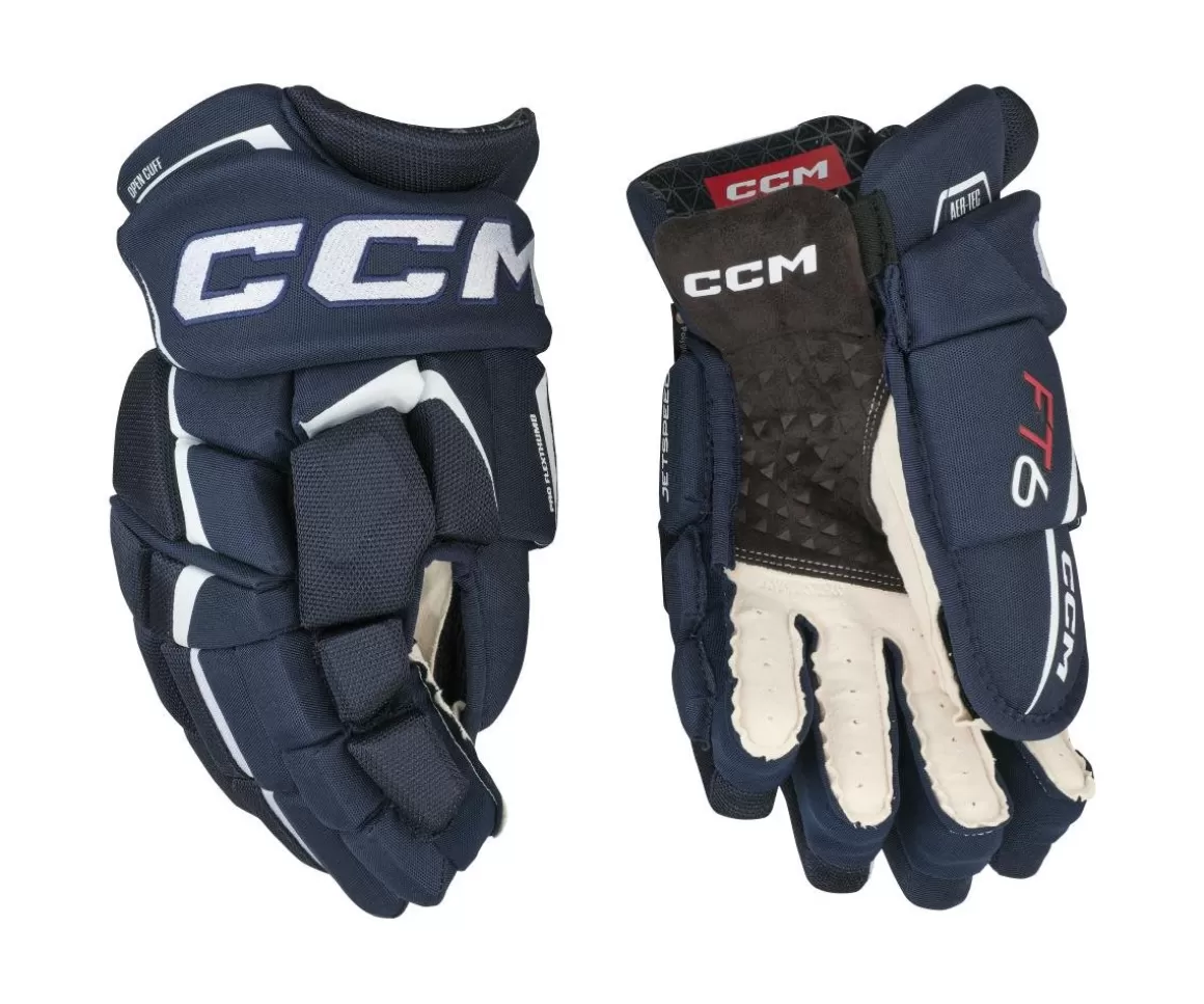 CCM Glove Jetspeed Ft6 Jr- Hockey Gloves Junior