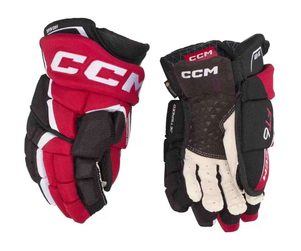 CCM Glove Jetspeed Ft6 Jr- Hockey Gloves Junior