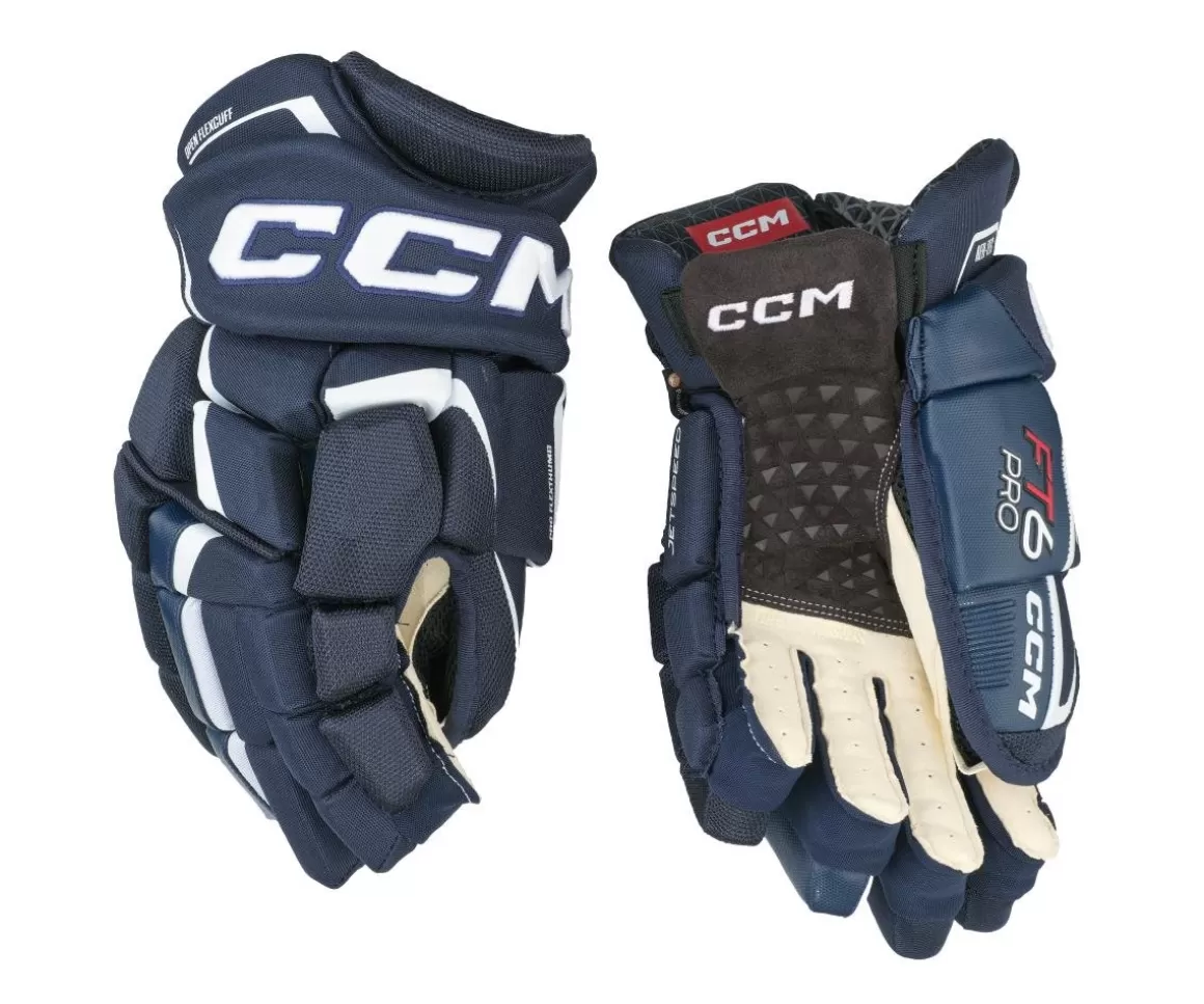 CCM Glove Jetspeed Ft6 Pro Jr- Hockey Gloves Junior