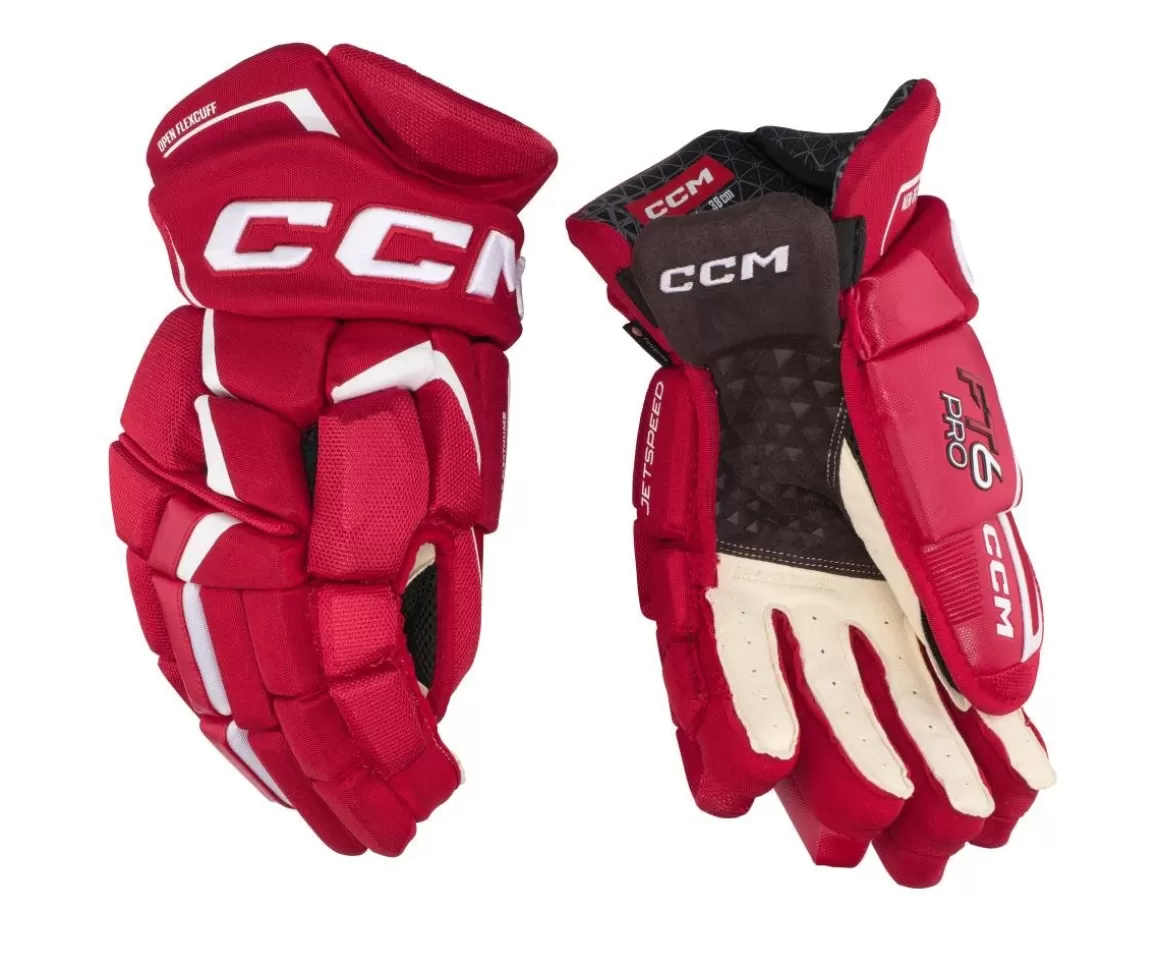 CCM Glove Jetspeed Ft6 Pro Jr- Hockey Gloves Junior