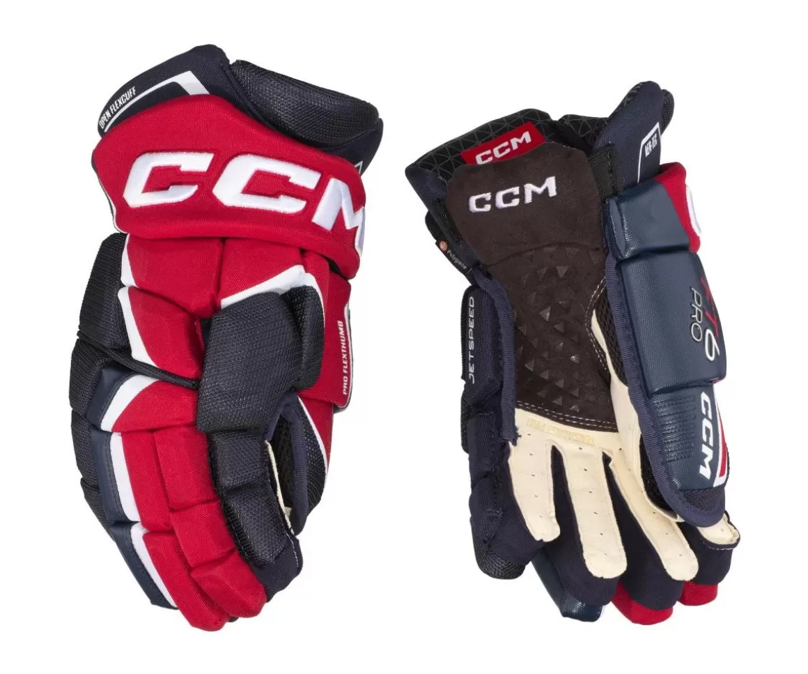 CCM Glove Jetspeed Ft6 Pro Sr- Hockey Gloves Ccm