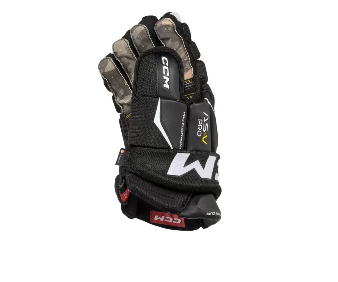 CCM Gloves Tacks As-V Pro Sr- Hockey Gloves Ccm