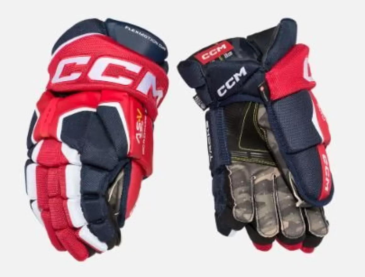 CCM Gloves Tacks As-V Sr- Hockey Gloves Ccm