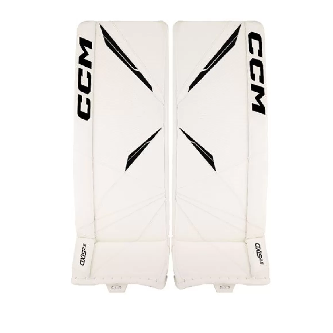 Goalie Leg Pads Junior | CCM Goalie Leg Pads Axis 2.5 Jr White/Black