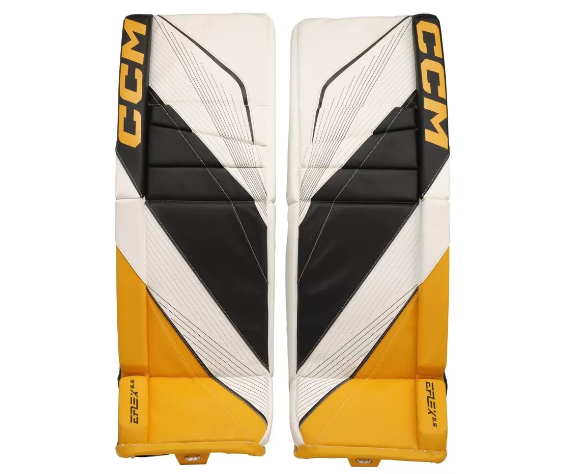 Goalie Leg Pads Junior | CCM Goalie Leg Pads Eflex 6.5 Jr Boston