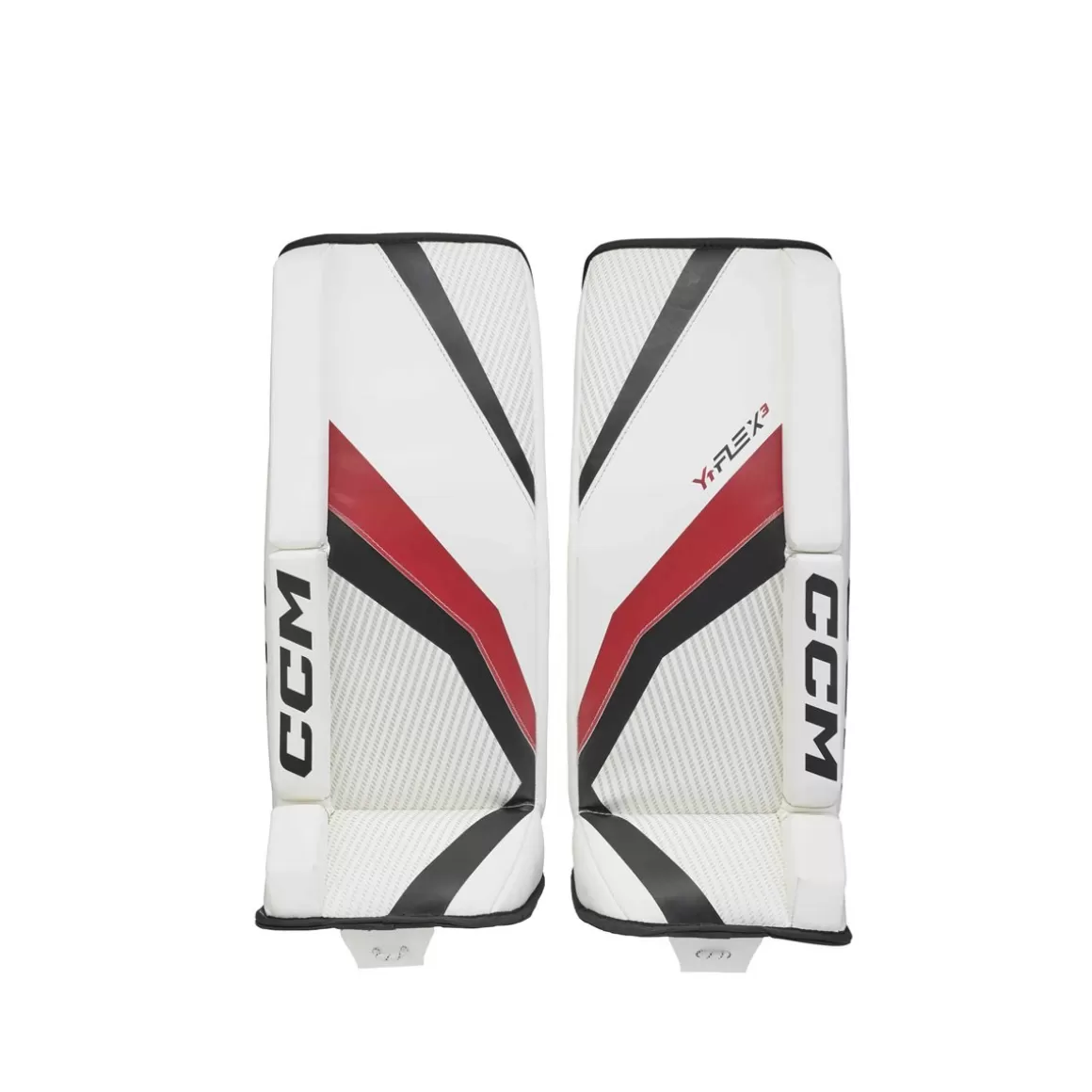 Goalie Leg Pads Children (Yth) | CCM Goalie Leg Pads Ytflex 3 White/Black