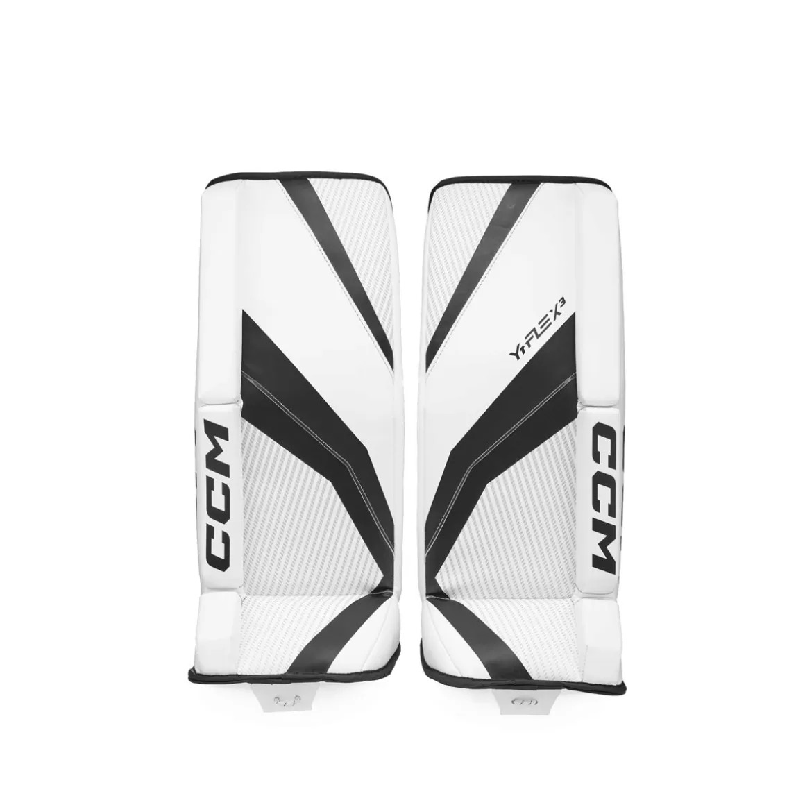 Goalie Leg Pads Children (Yth) | CCM Goalie Leg Pads Ytflex 3 White/Black