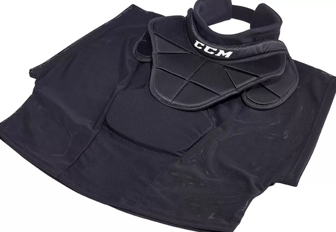 Goalie Neck Guard & Collars | CCM Goalie Neck Protection Jersey Pro Jr.