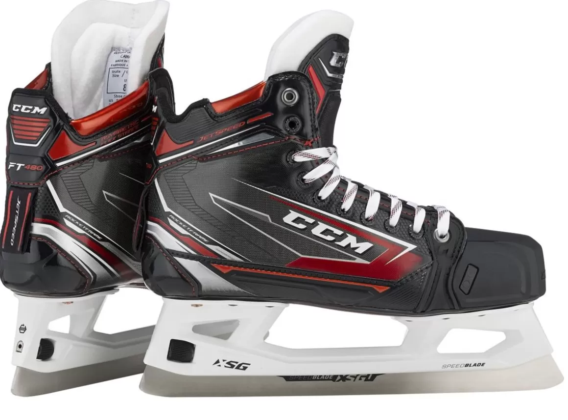 Goalie Skates Junior | CCM Goalie Skates Jetspeed Ft 480 Jr.