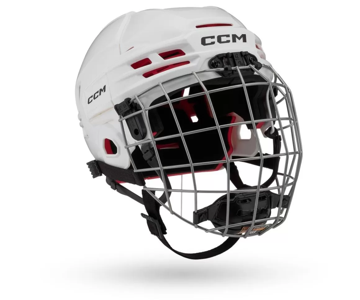 CCM Hockey Helmet Tacks 70 Combo Yth- Hockey Helmets With Bars