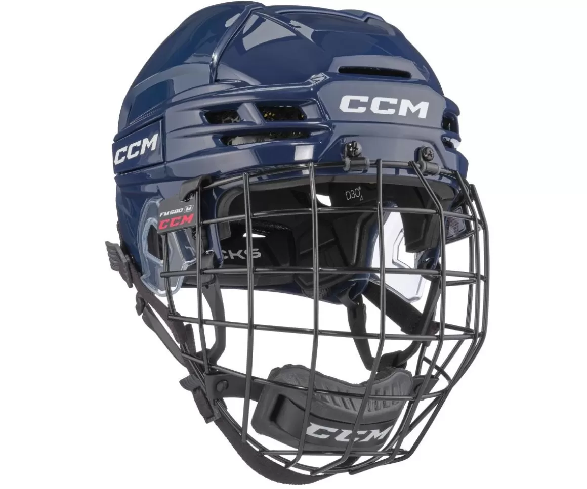 CCM Hockey Helmet Tacks 720 Combo- Hockey Helmets With Bars