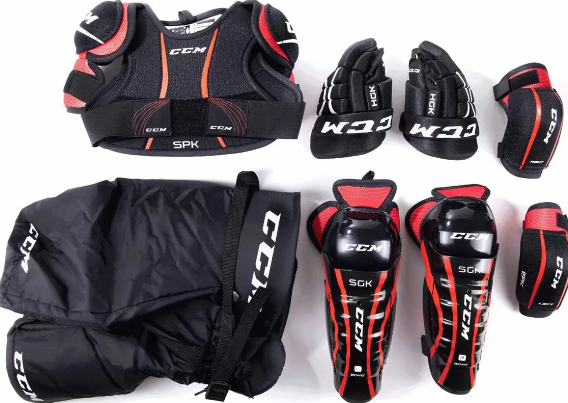 CCM Hockey Protective Start Kit Yth- Ready-Made Packages Hockey Players