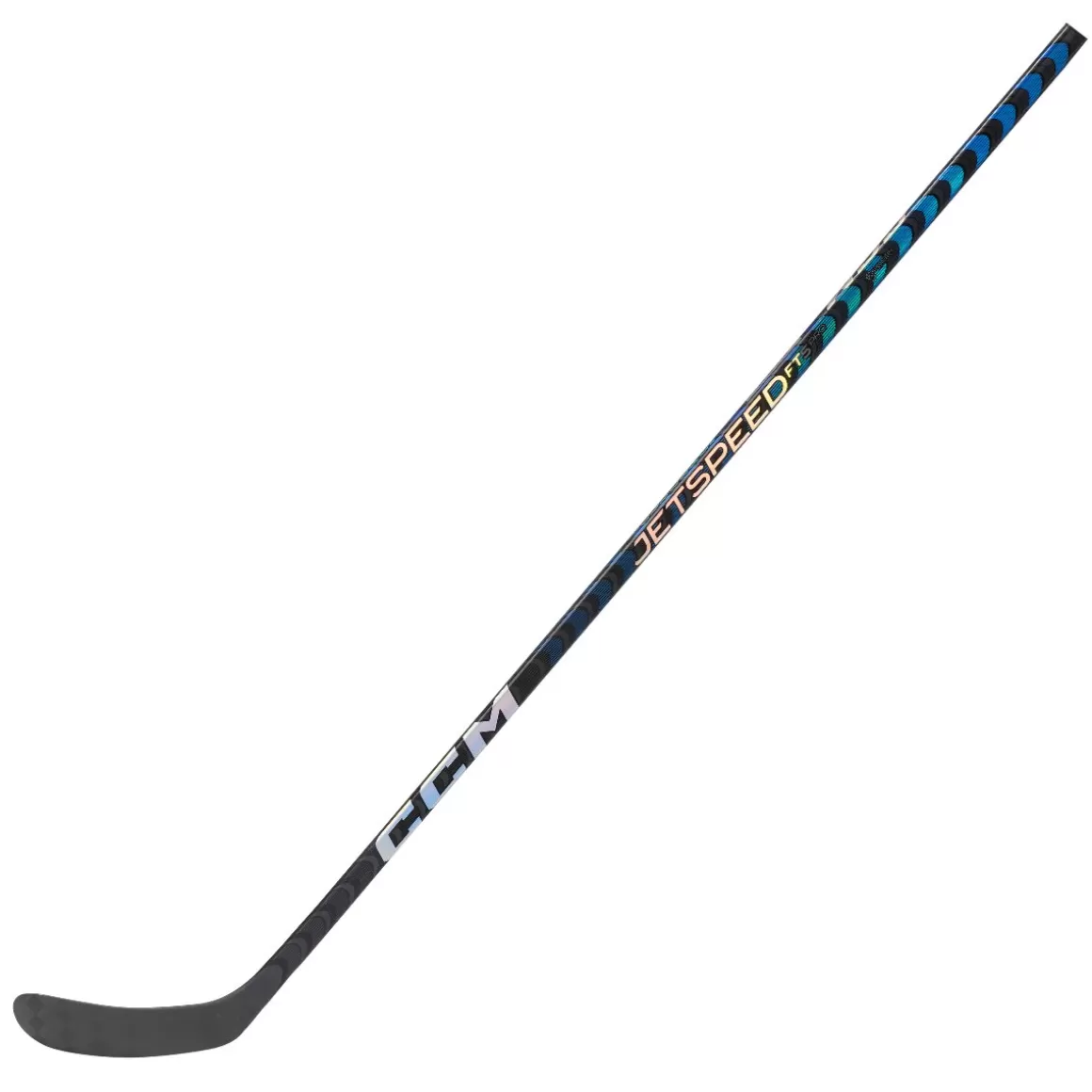 CCM Hockey Stick Jetspeed Ft5 Pro Int Blue- Hockey Sticks Intermediate