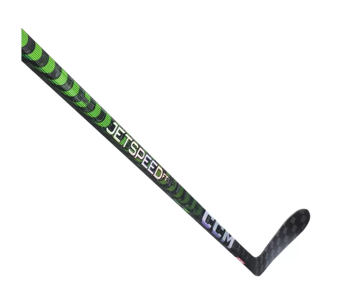 CCM Hockey Stick Jetspeed Ft5 Pro Jr Green- Hockey Sticks Junior