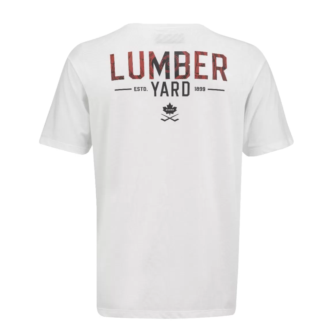 Junior T-Shirts | CCM Holiday Lumber Yard Jr White