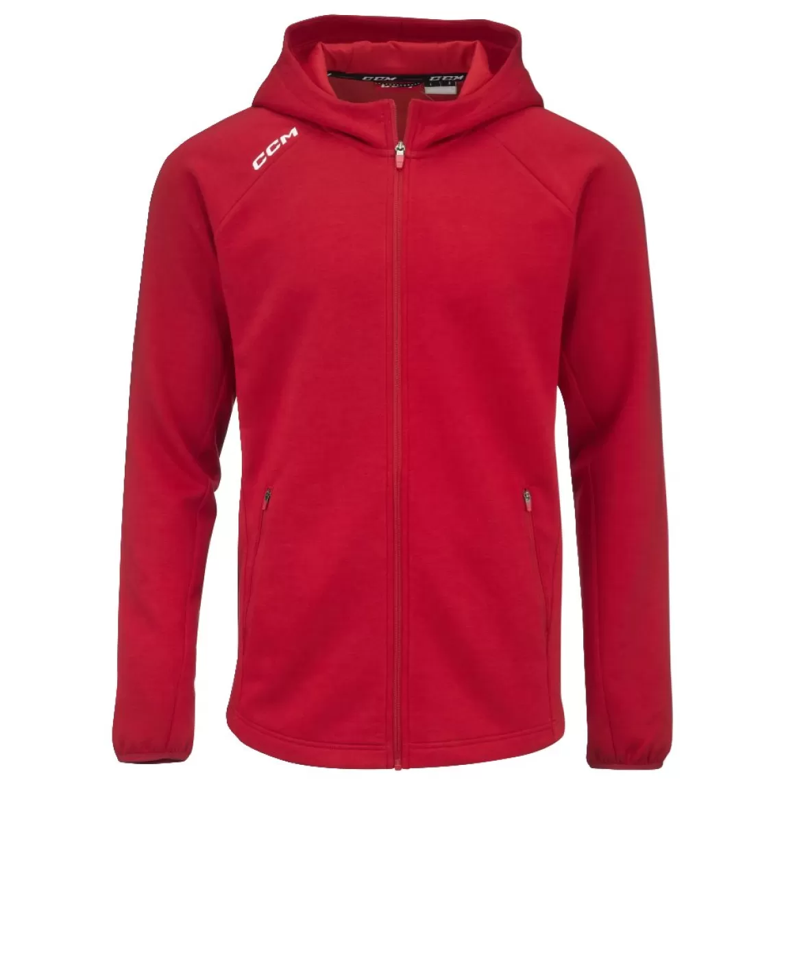 Hoodies Junior | CCM Hoodie Locker Full Zip Jr Red