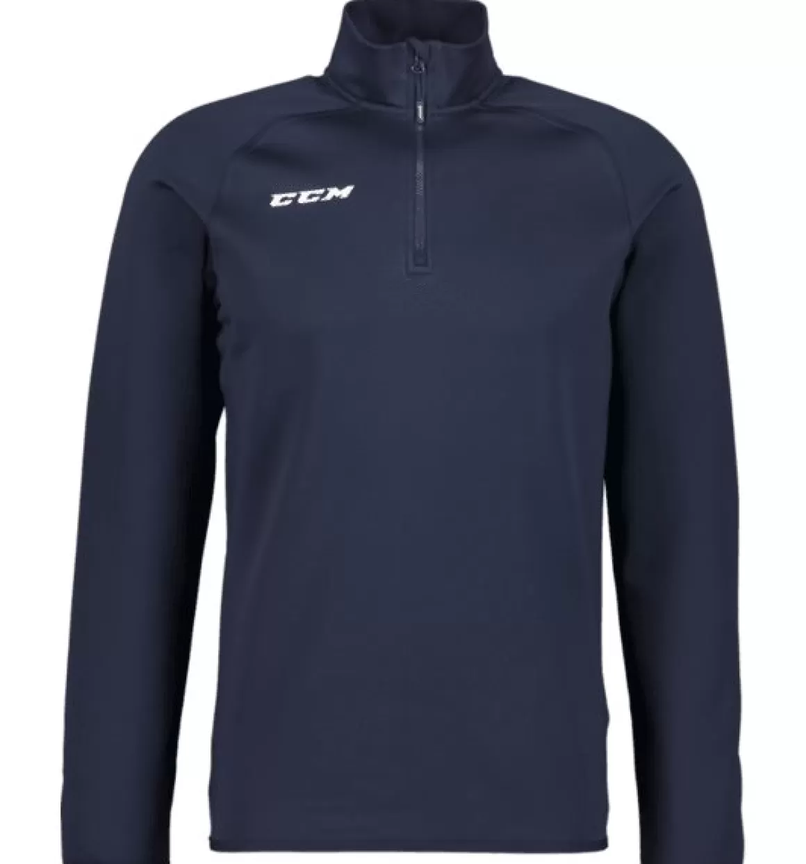 Sweaters Senior | CCM Locker Room 1/4 Zip Jr Navy