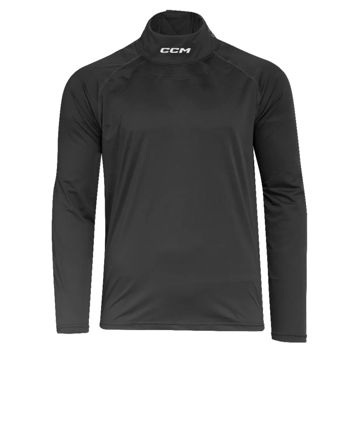 CCM Neck Protective Sweater Long Sleeve Sr- Neck Guard For Hockey