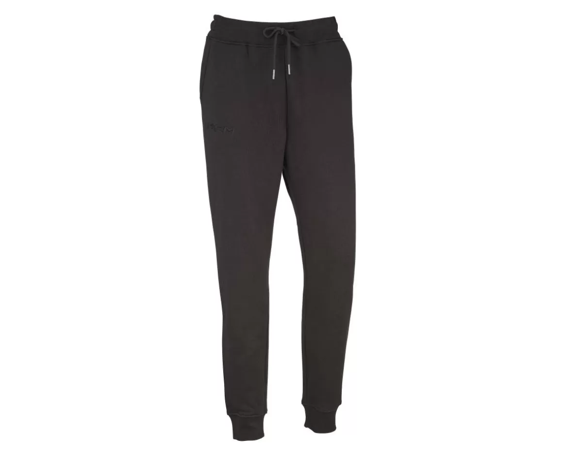 Sweat Pants Senior | CCM Pant Womens Core Cuffed Sr Black