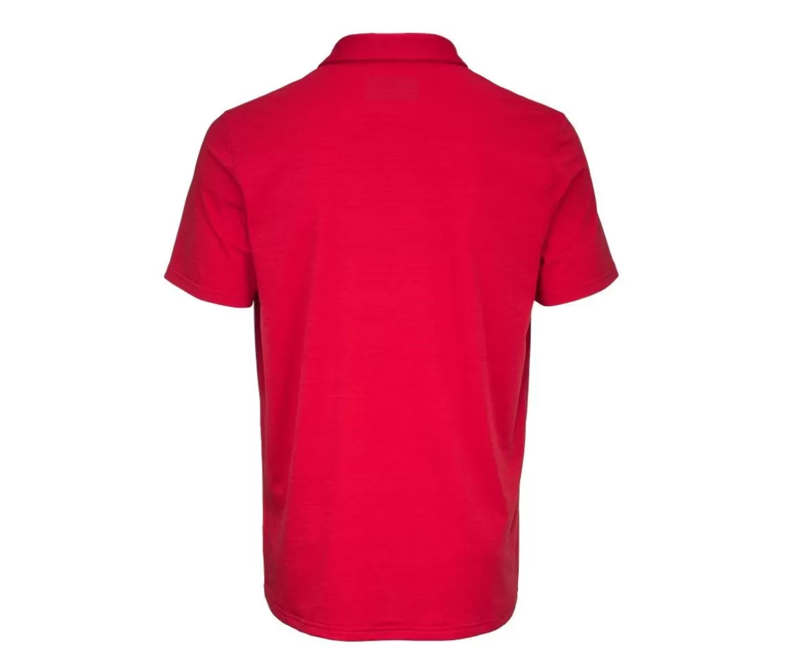 Senior T-Shirts | CCM Polo Fitted Sr Red