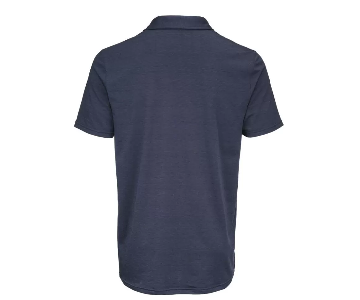 Senior T-Shirts | CCM Polo Fitted Sr Navy