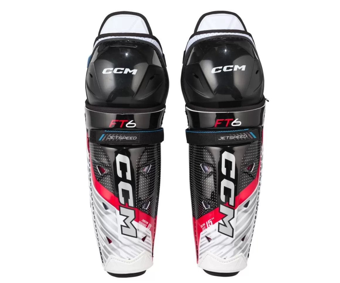 CCM Shin Guards Jetspeed Ft6- Hockey Shin Guards