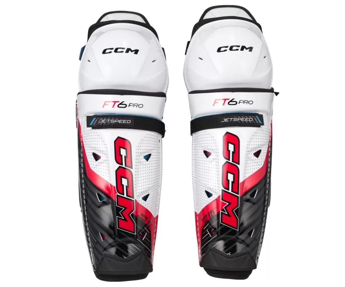 CCM Shin Guards Jetspeed Ft6 Pro- Hockey Shin Guards