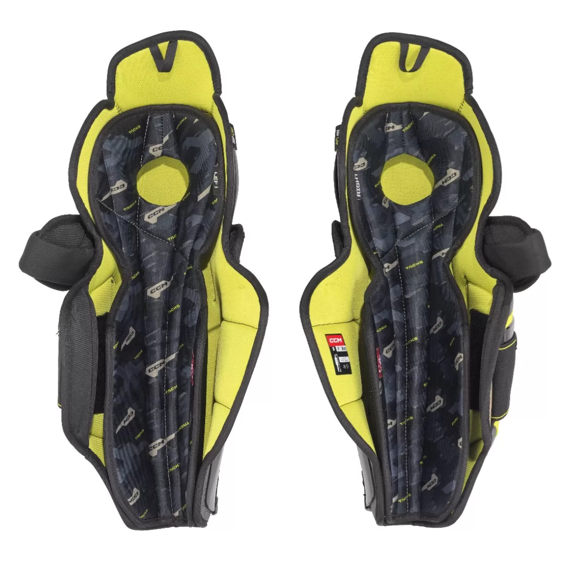 CCM Shin Guards Tacks As 580 Jr- Hockey Shin Guards