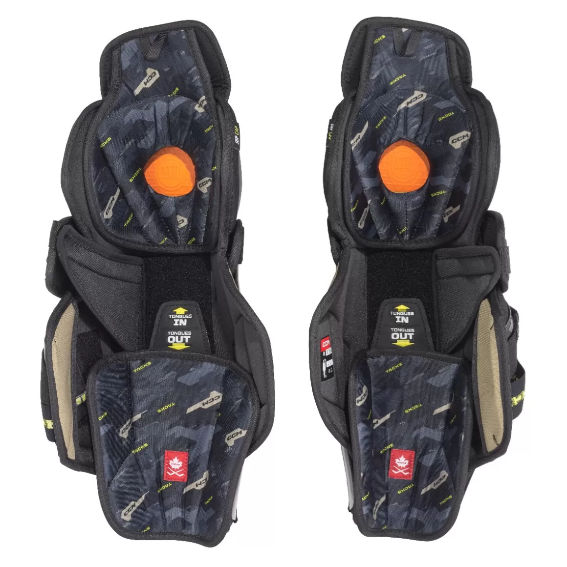 CCM Shin Guards Tacks As-V Pro Jr- Hockey Shin Guards