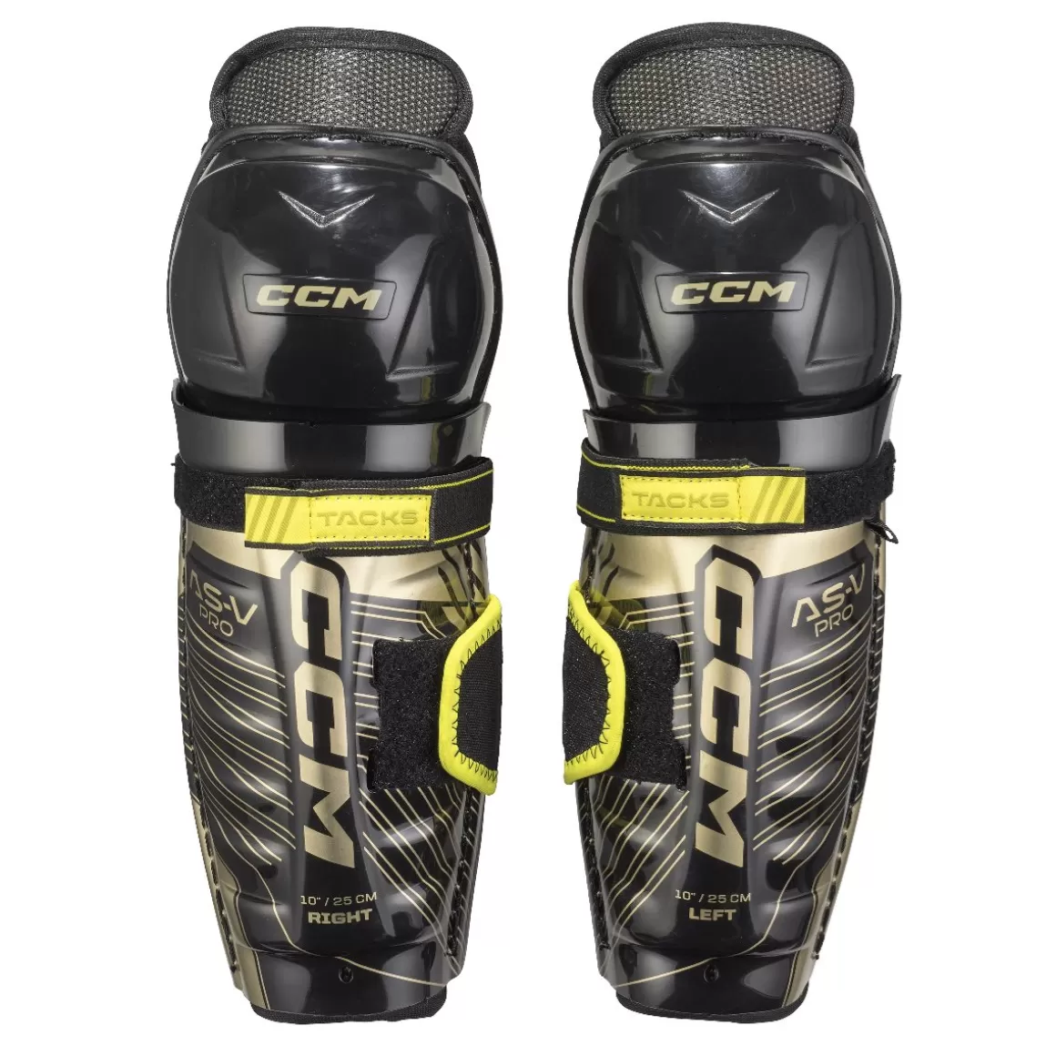 CCM Shin Guards Tacks As-V Pro Yth- Hockey Shin Guards