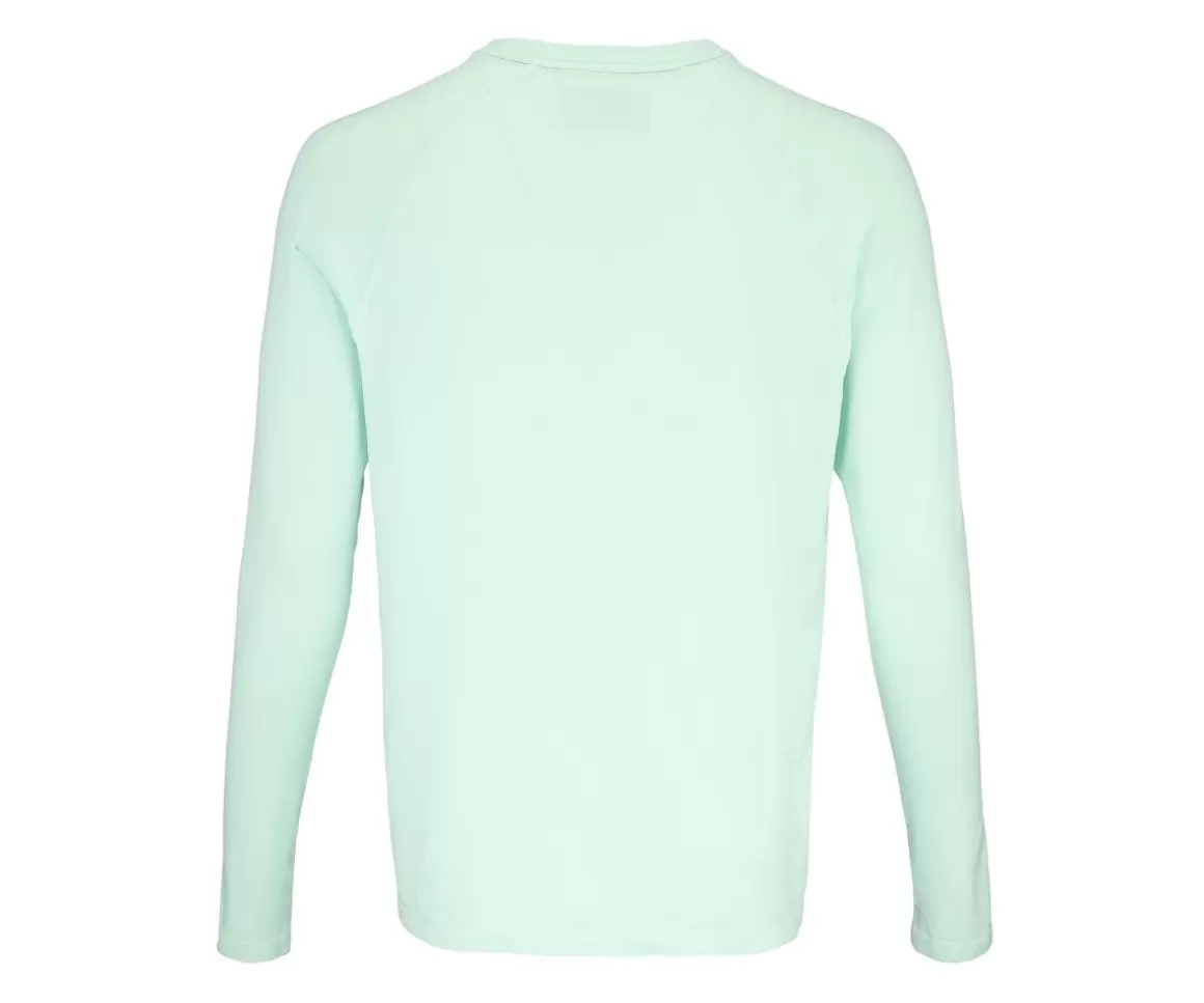 Sweaters Senior | CCM Shirt Long Sleeve Training Sr Seafoam 2375