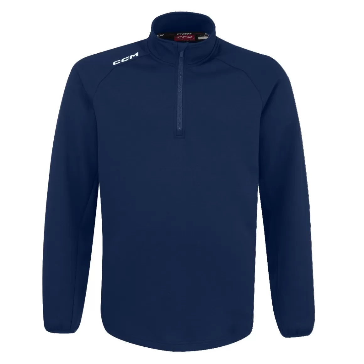 Sweaters Junior | CCM Sweater Locker 1/4 Zip Jr Navy